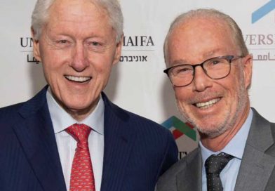 Universidade de Haifa com Bill Clinton e Dr. John Sexton